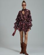 AM1460 LAURA PLUM TOP - Image 2