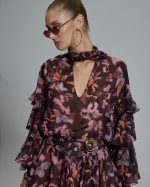 AM1460 LAURA PLUM TOP - Image 3