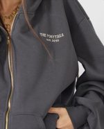 PONYTAILS SALLY HOODIE WITH ZIPPER PBFW2614 - Image 2