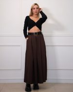 MAXI SKIRT WITH BELT 197200