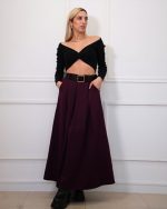 MAXI SKIRT WITH BELT 197200