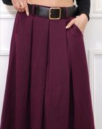 MAXI SKIRT WITH BELT 197200 - Image 2