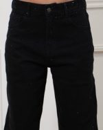 BLACK JEANS WITH STARSS 5244 - Image 2