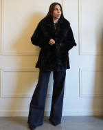 FAUX FUR OVERSIZED COLLAR 5560 - Image 3