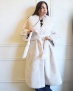 FAUX FUR MIDI WITH BELT5562 - Image 2