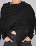 CAPE WITH FRINGES 6083 - Image 2