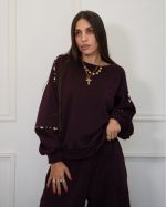 SET SWEATER WITH PEARLS 6139 - Image 2