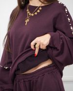 SET SWEATER WITH PEARLS 6139 - Image 3