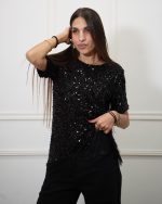SHORT SLEEVE PAYETTE TOP 9317