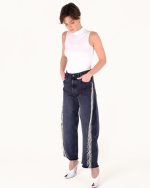 GWEN BLACK SW RAINDROPS JEANS