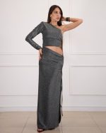 PONYTAILS EMERALD MAXI DRESS PFW2620