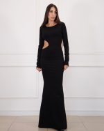 PONYTAILS BEATRICE CUT OUT MAXI DRESS PFW2622 - Image 3