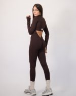 ZANDE INGRID BACKLESS LONG SLEEVE JUMPSUIT ZFW2644