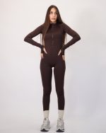 ZANDE INGRID BACKLESS LONG SLEEVE JUMPSUIT ZFW2644 - Image 2